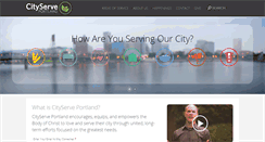 Desktop Screenshot of cityservepdx.org
